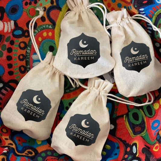 5pcs Ramadan Mubarak gift bags