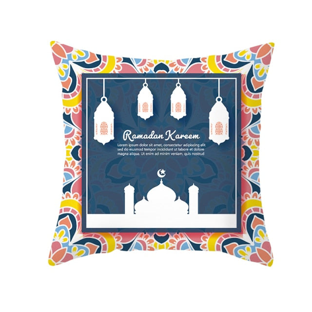 Ramadan & Eid Mubarak Pillowcase