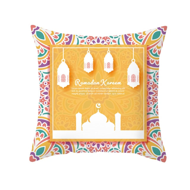 Ramadan & Eid Mubarak Pillowcase