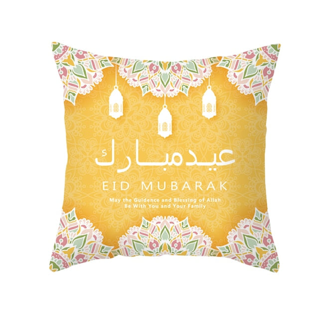 Ramadan & Eid Mubarak Pillowcase