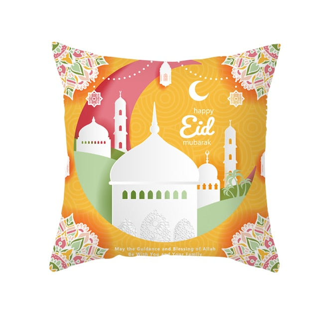 Ramadan & Eid Mubarak Pillowcase