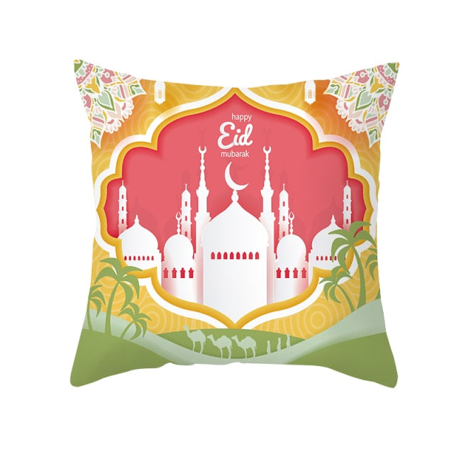 Ramadan & Eid Mubarak Pillowcase