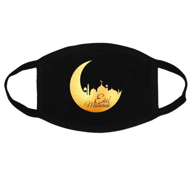 Ramadan & Eid Mubarak reusable Mask