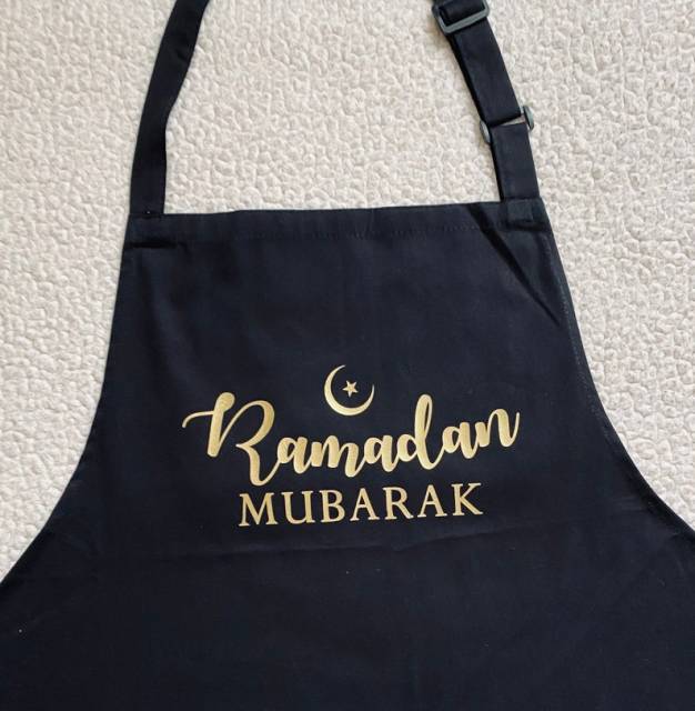 Ramadan Mubarak Iftar Queen apron